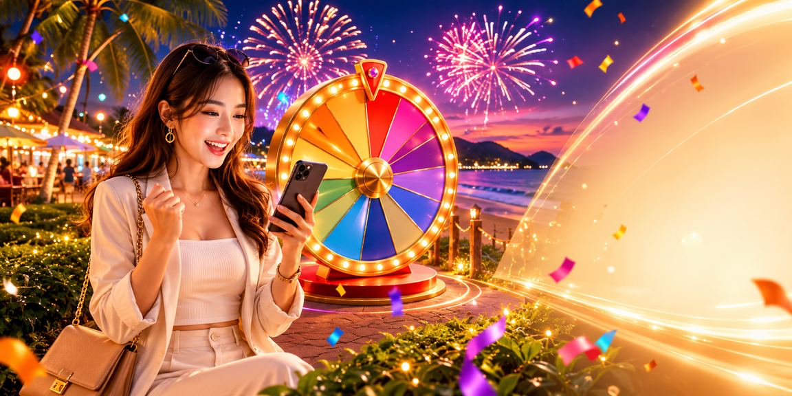 Permainan roulette bergaya Malaysia di Langkawi
